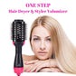 Hair Dryer And Styler Hot Air Brush With Extra Hair Tool